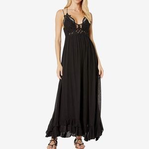 Free People Adella Maxi Slip Dress